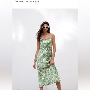 Zara Printed Midi